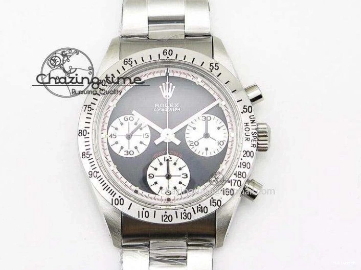 JF Sec@9 Bracelet Edition On Daytona A7750 Dial SS 116520 Black 0314